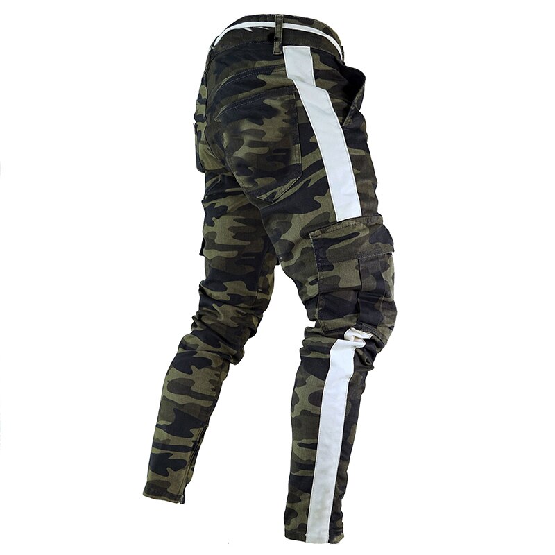 Men's Camouflage Casual Slim Fit Multi-pocket Jogger Pants