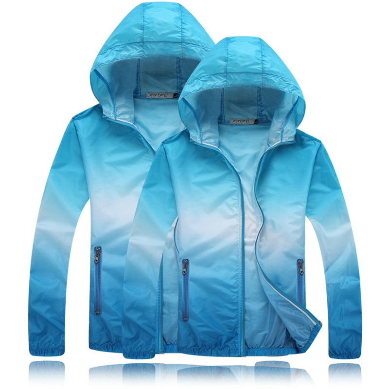 Womens Quick Dry Sun Protection Fashion Windbreaker