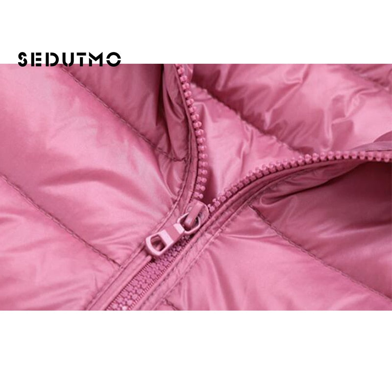 SEDUTMO Womens Ultra-Light Winter Puffer Jacket