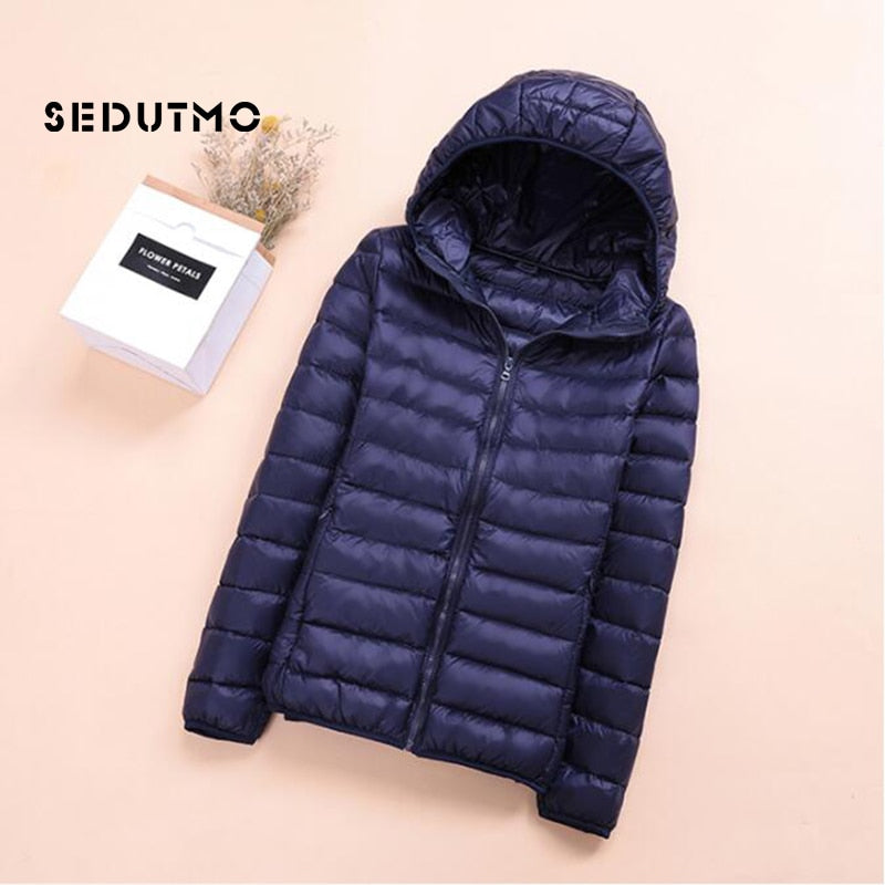 SEDUTMO Womens Ultra-Light Winter Puffer Jacket