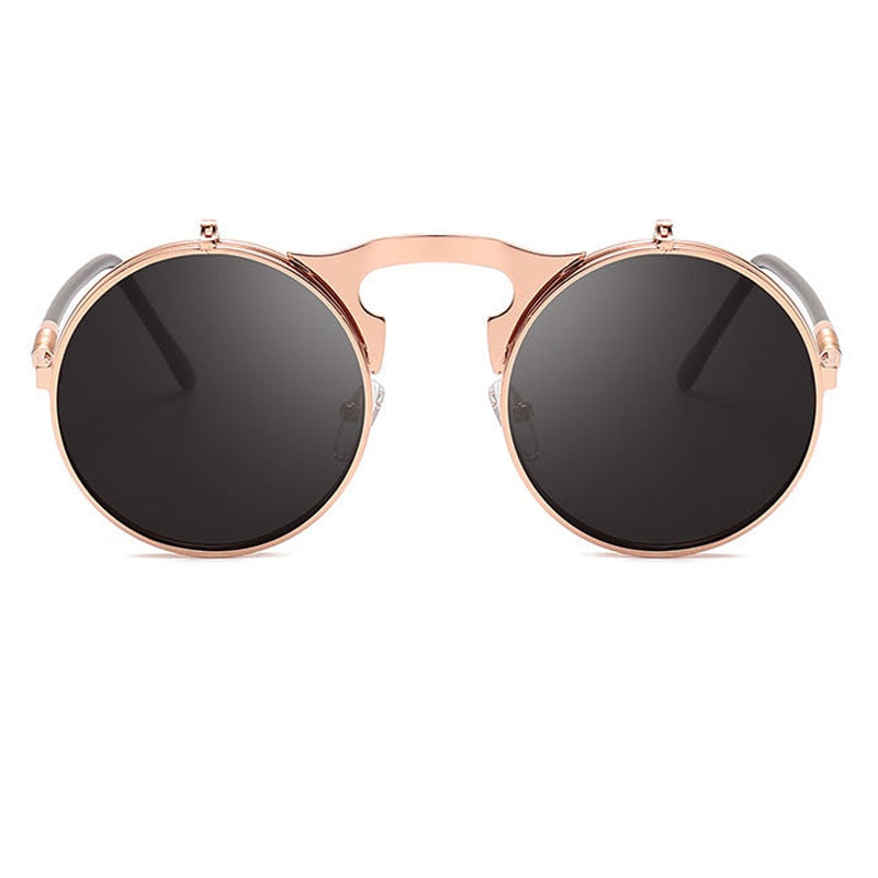 Unisex Fashion Flip Up Steampunk Sunglasses