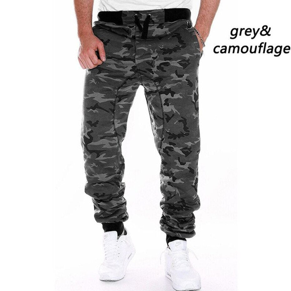 ZOGAA Men Camouflage Army Jogger Pants