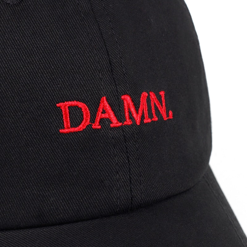 Embroidered DAMN Hip Hop Stitched Kendrick lamar Snapback Baseball Cap