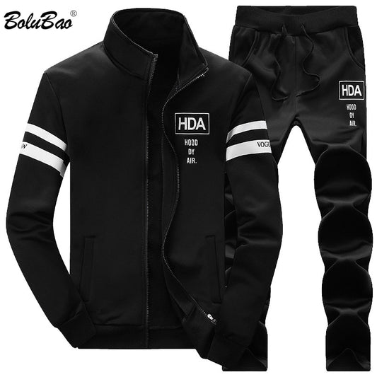 Mens BOLUBAO Two Piece Jacket + Pants Men's Sportswear Casual Sets