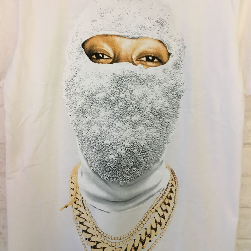 Hip Hop Streetwear Diamond Masked 3D T Shirts