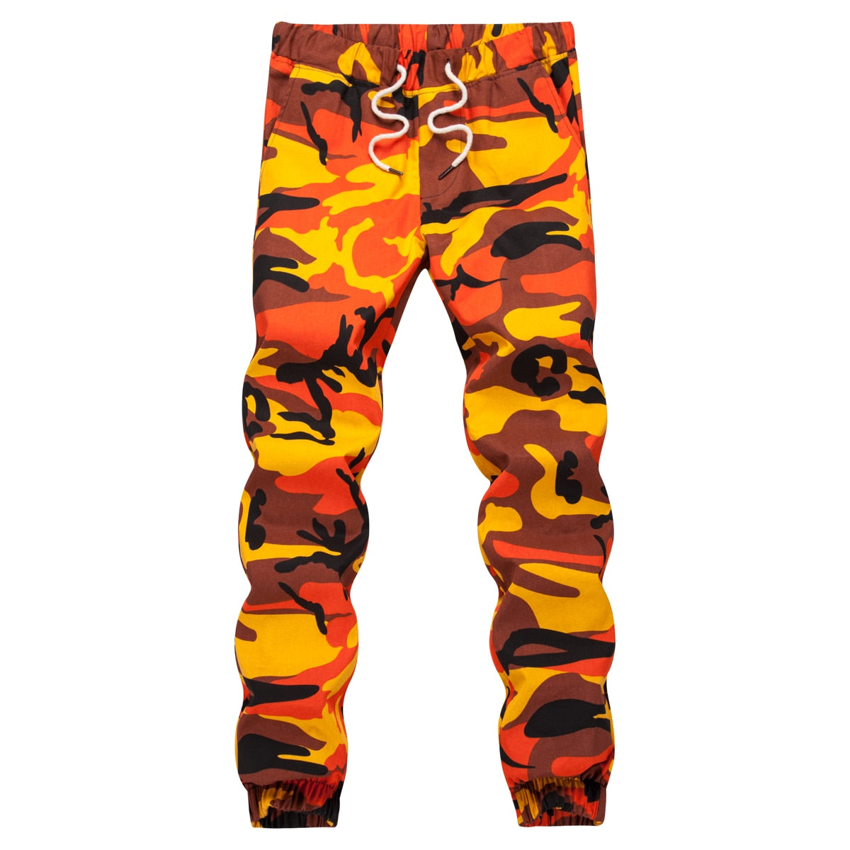 Men's Camouflage Hip Hop Woven Casual Pants