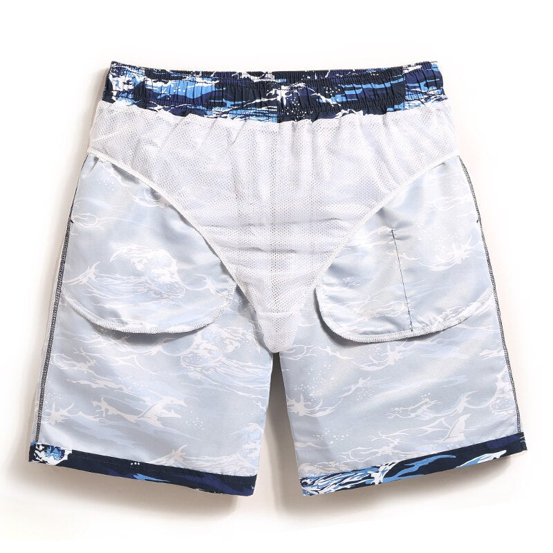 Men Gailang Brand Beach Board Trunks