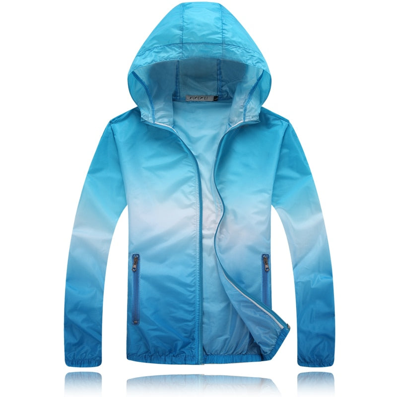 Womens Quick Dry Sun Protection Fashion Windbreaker