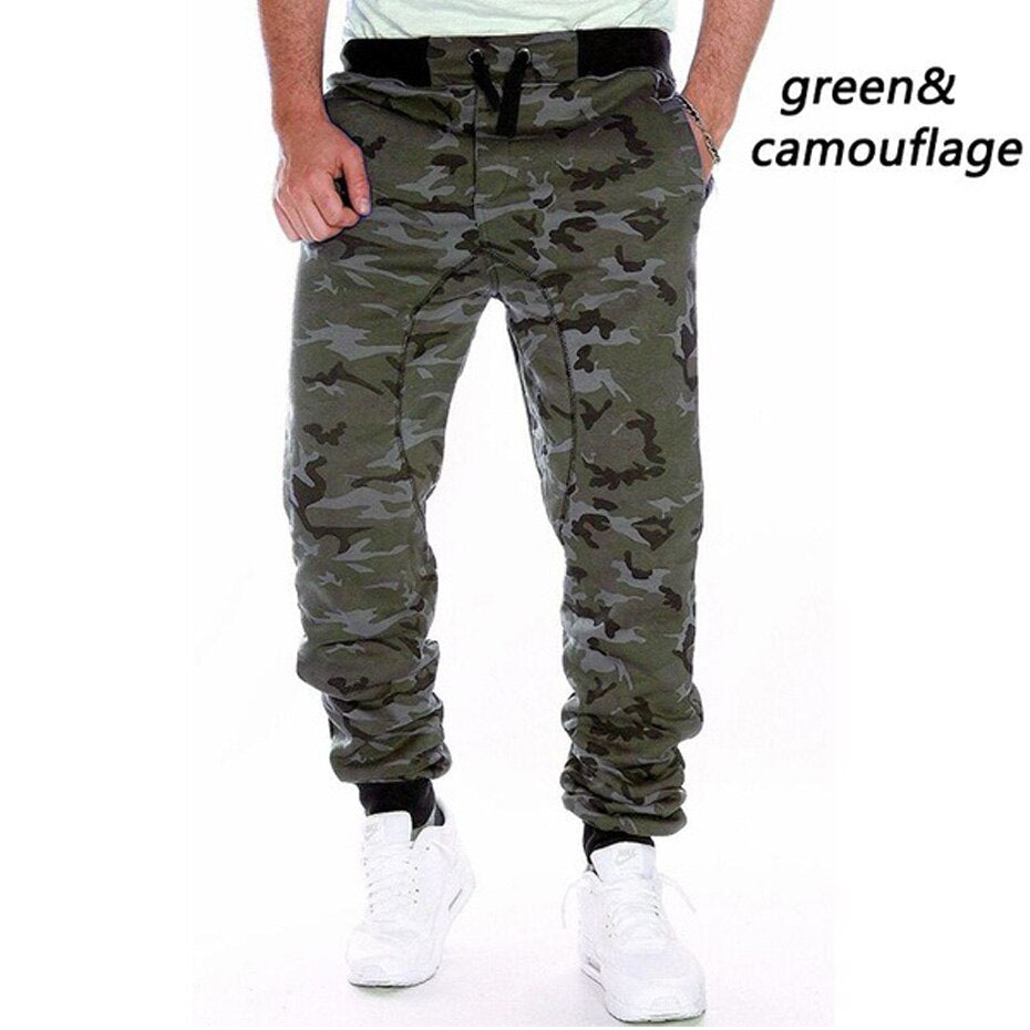 ZOGAA Men Camouflage Army Jogger Pants