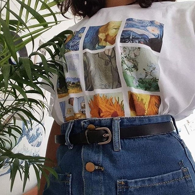 90s Cute Hipster Grunge Top