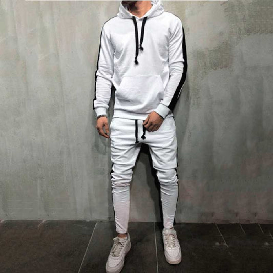 Men's Pullover Sporting Long Sleeve Tracksuit