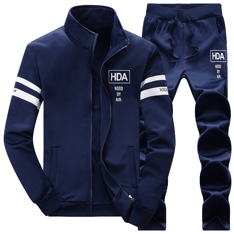 Mens BOLUBAO Two Piece Jacket + Pants Men's Sportswear Casual Sets