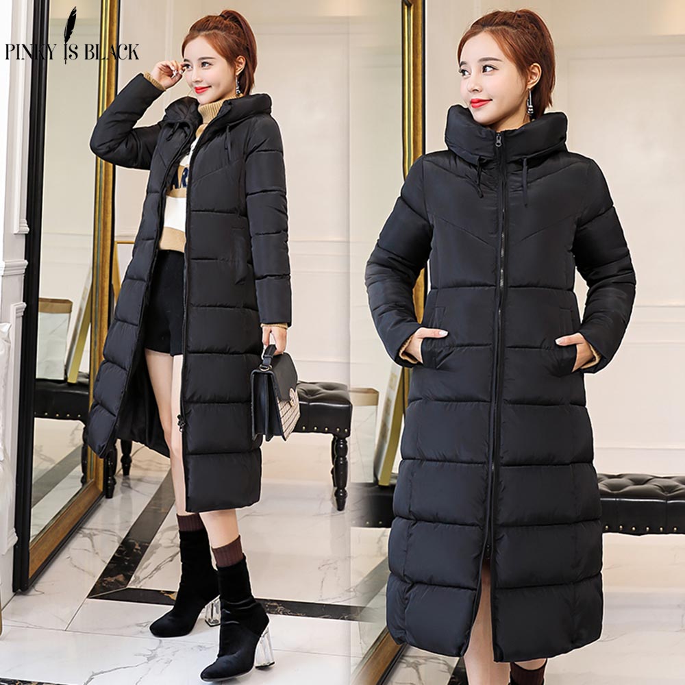 PinkyIsBlack Womens Winter Jacket Warm Hooded Coat