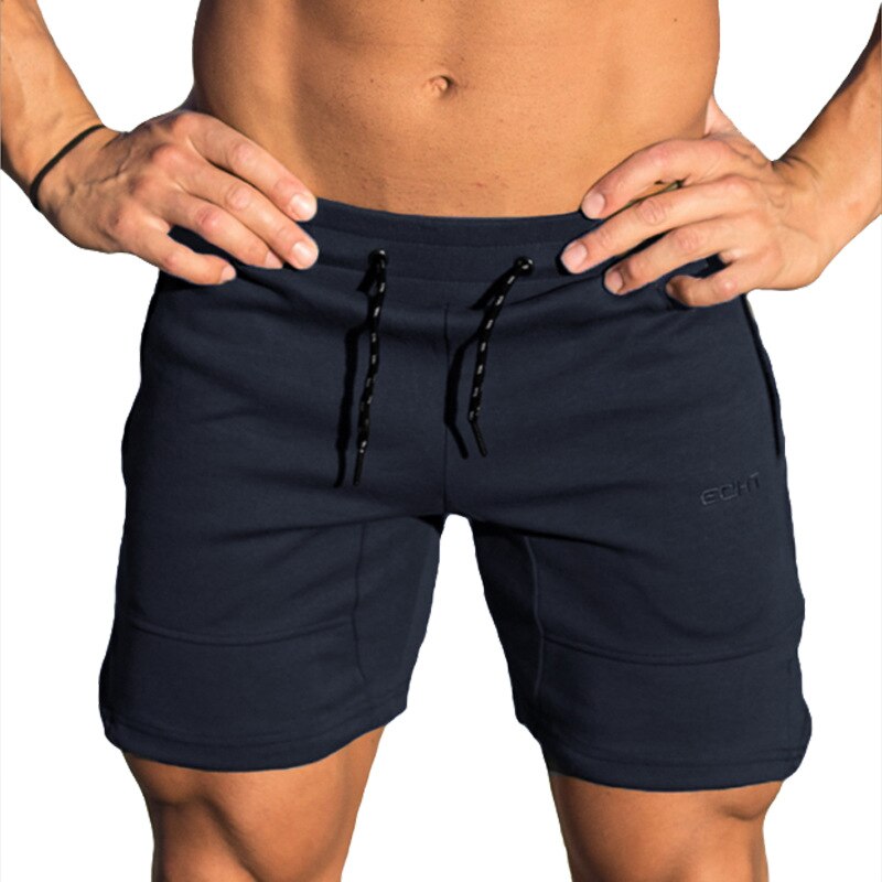 Mens DFKDZG Sporting Casual Shorts Cotton Bodybuilding Gym Shorts