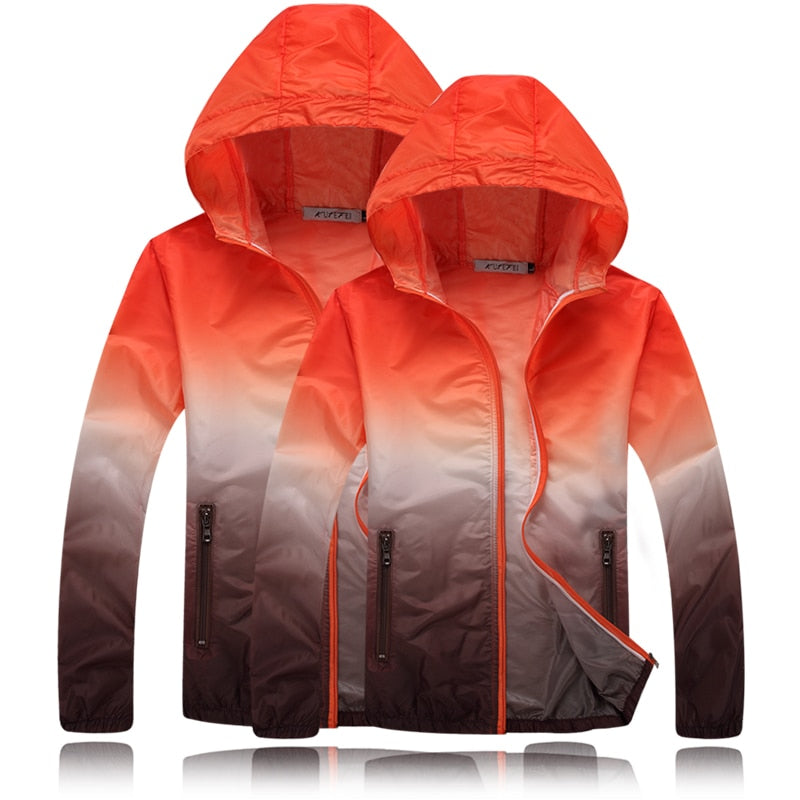 Womens Quick Dry Sun Protection Fashion Windbreaker