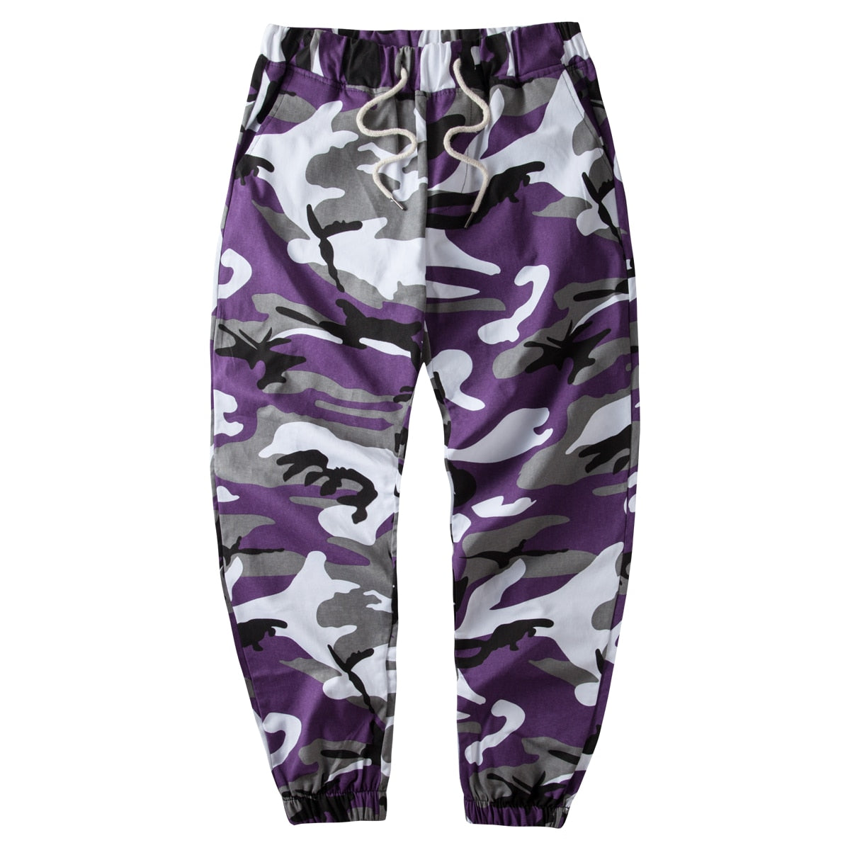 Men's Camouflage Hip Hop Woven Casual Pants