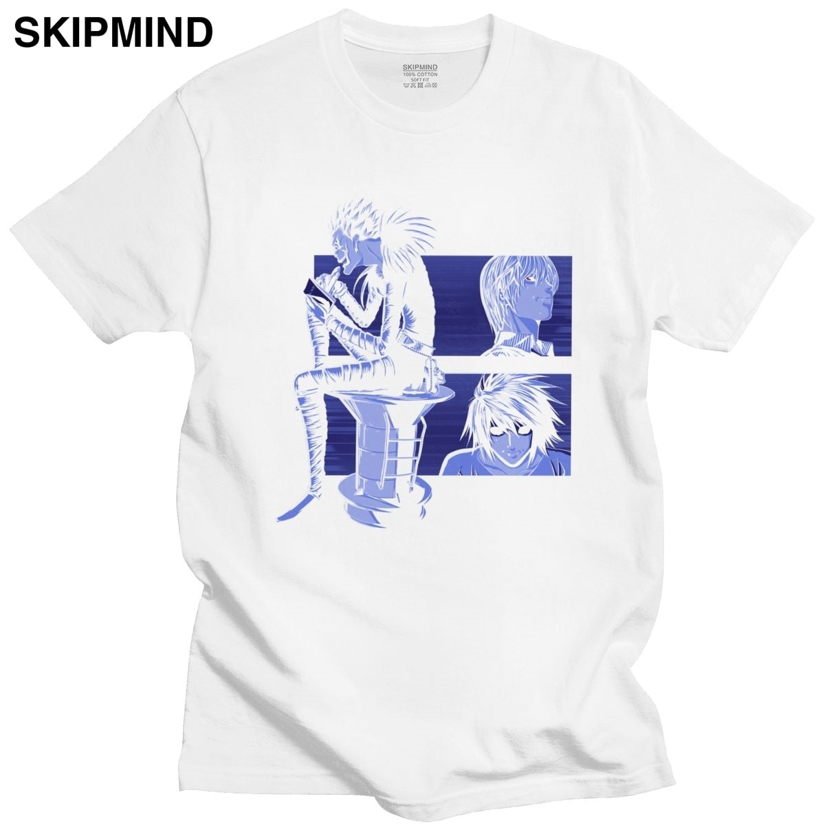 Mens Novelty Death Note Shinigami Ryuk Tshirt