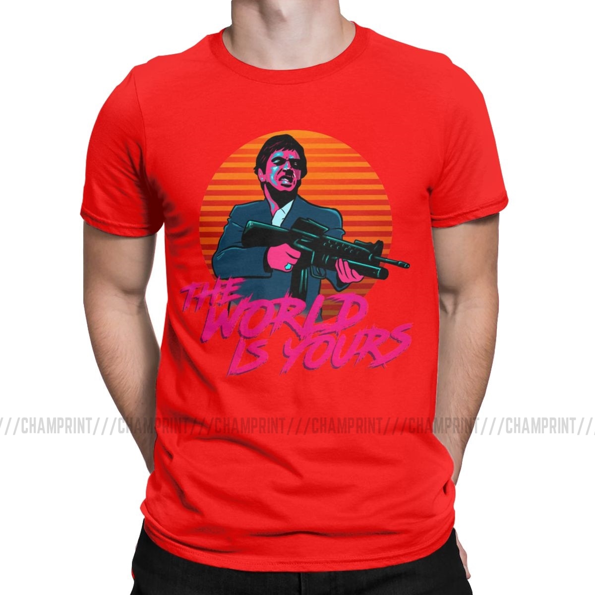 Mens Scarface Movie Themed Tee Shirt