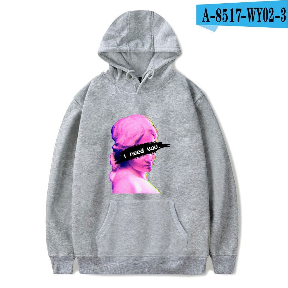 Men's Vaporwave Aesthetics Graphic Hoodie