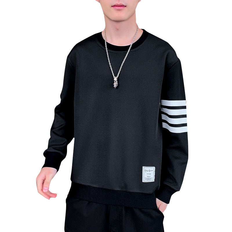 Men Sweatshirt Long Sleeve Clothe Korean Style