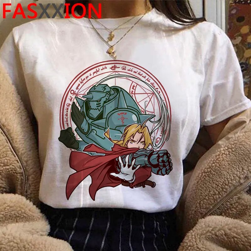 Womens Full metal Alchemist Graphic Tees