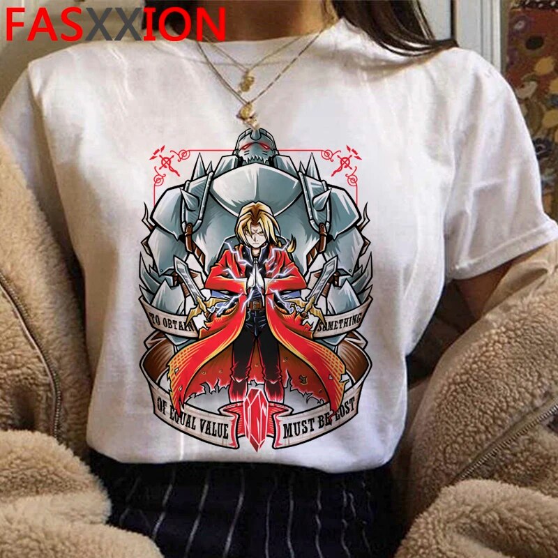 Womens Full metal Alchemist Graphic Tees