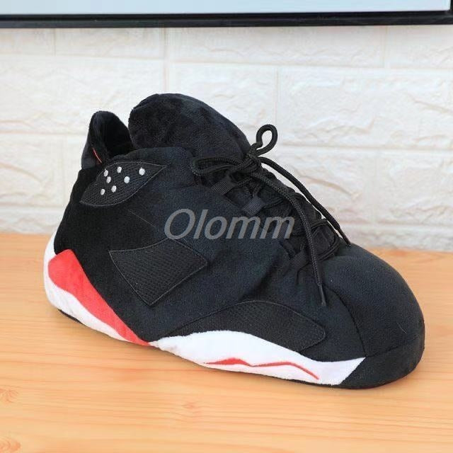 Basketball Slipper Winter Slippers Sneaker Slippers  Home Slippers Men/Women House Floor Sliders Indoor Slides Funny Slippers