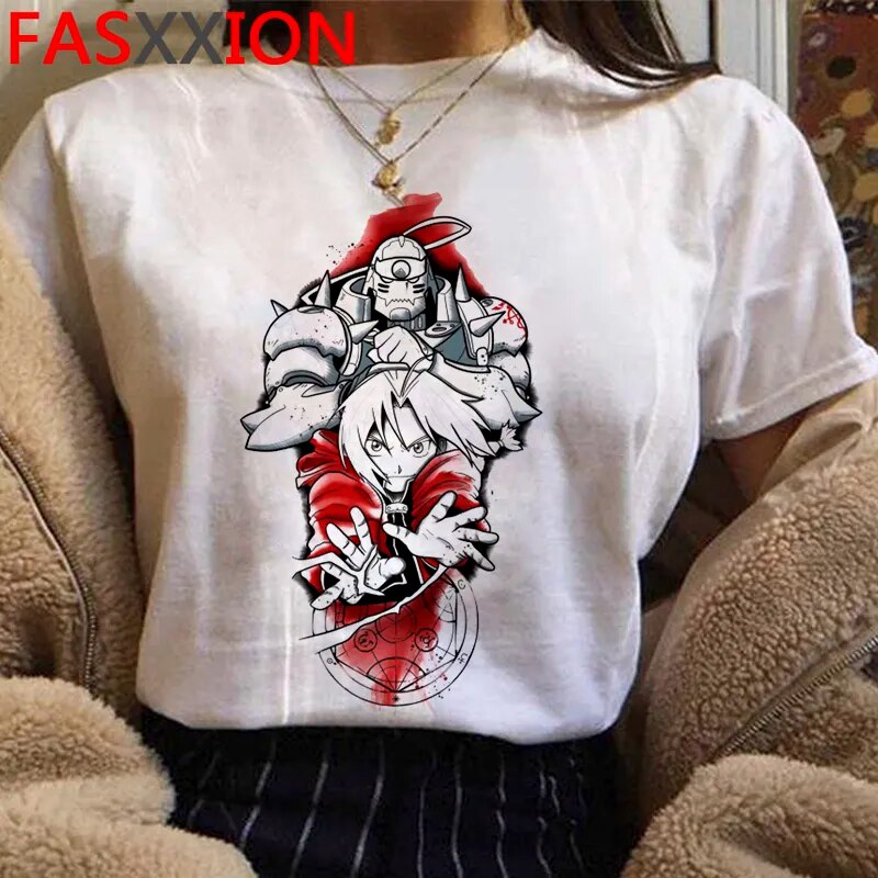 Womens Full metal Alchemist Graphic Tees