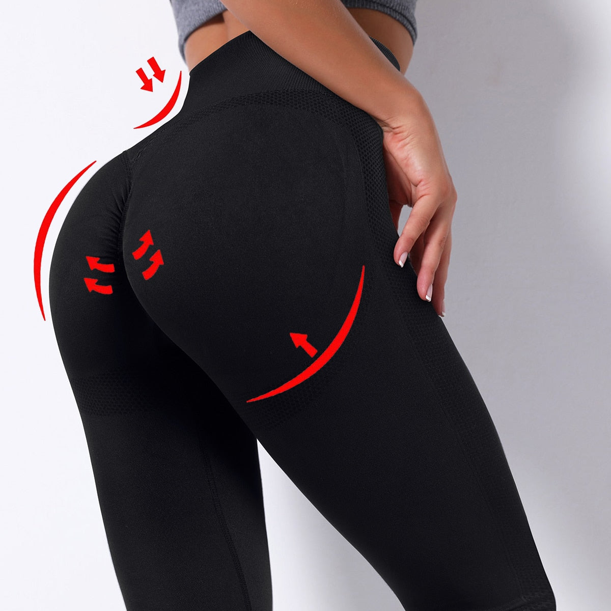 RUUHEE Womens High Waist Seamless Leggings