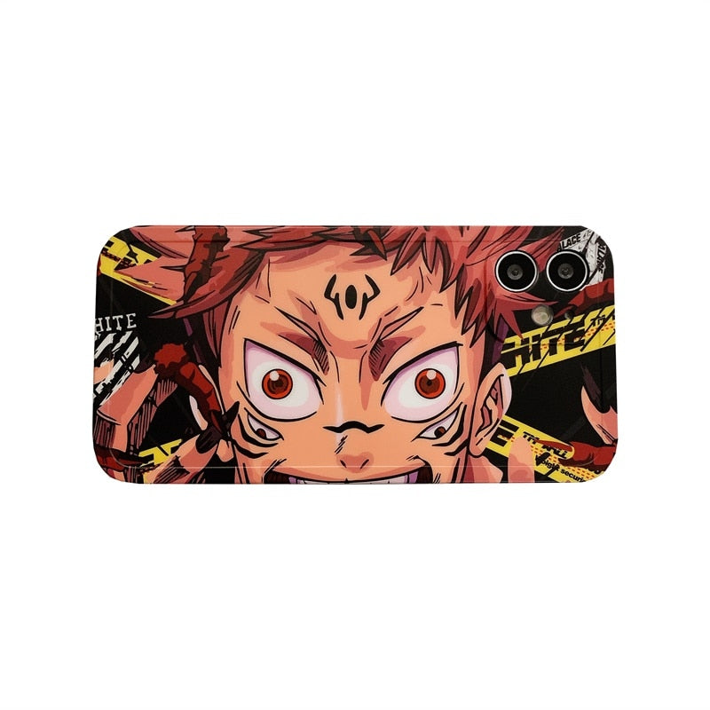 Anime Jujutsu Kaisen Yuji Itadori Fushiguro Megumi Phone Case For IPhone