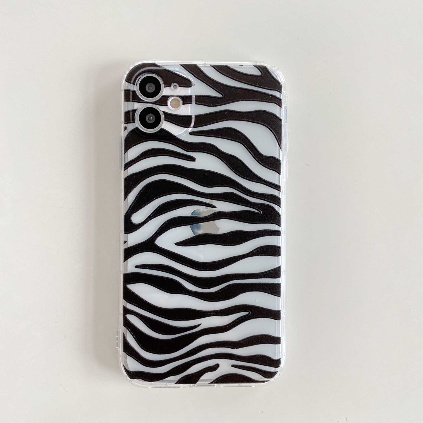 INS zebra cow partern phone case for iphone