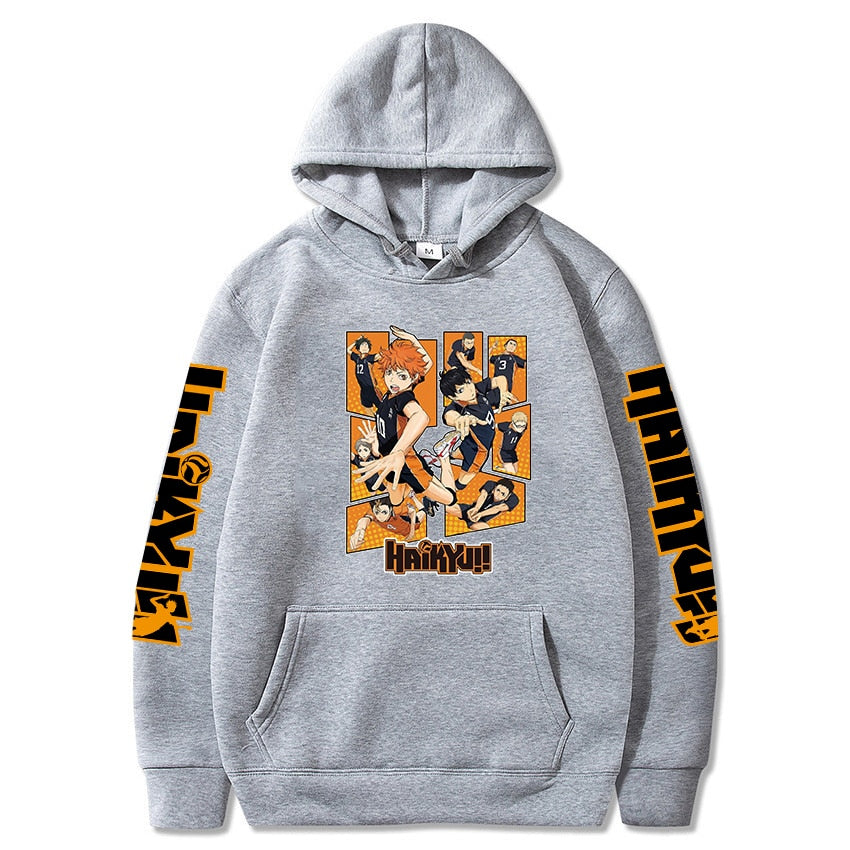 Mens Haikyuu Anime Hoodie