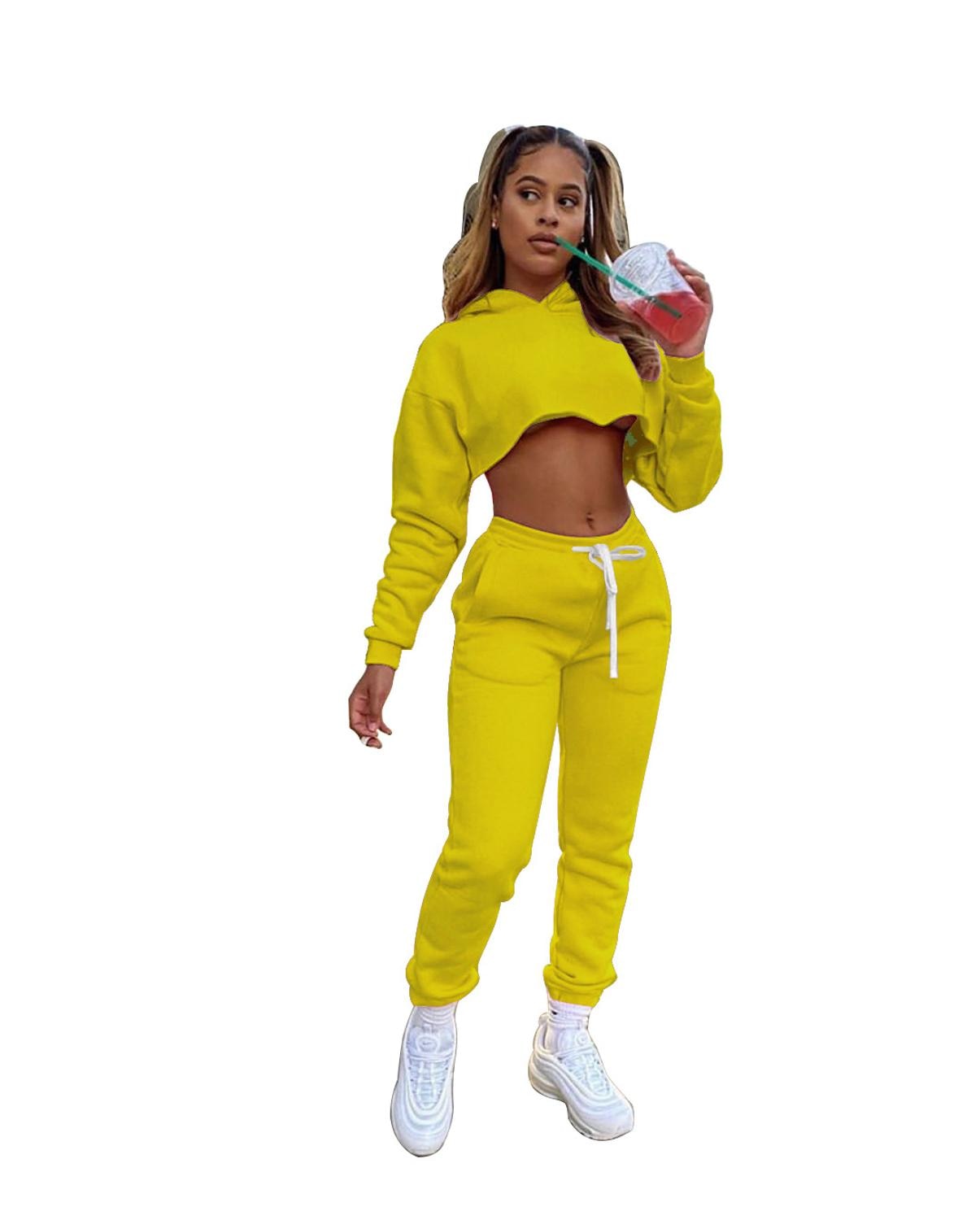 Womens Casual Thick Fleece Tracksuit