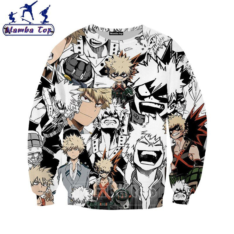 Men's Anime My Hero Academia Sweatshirt