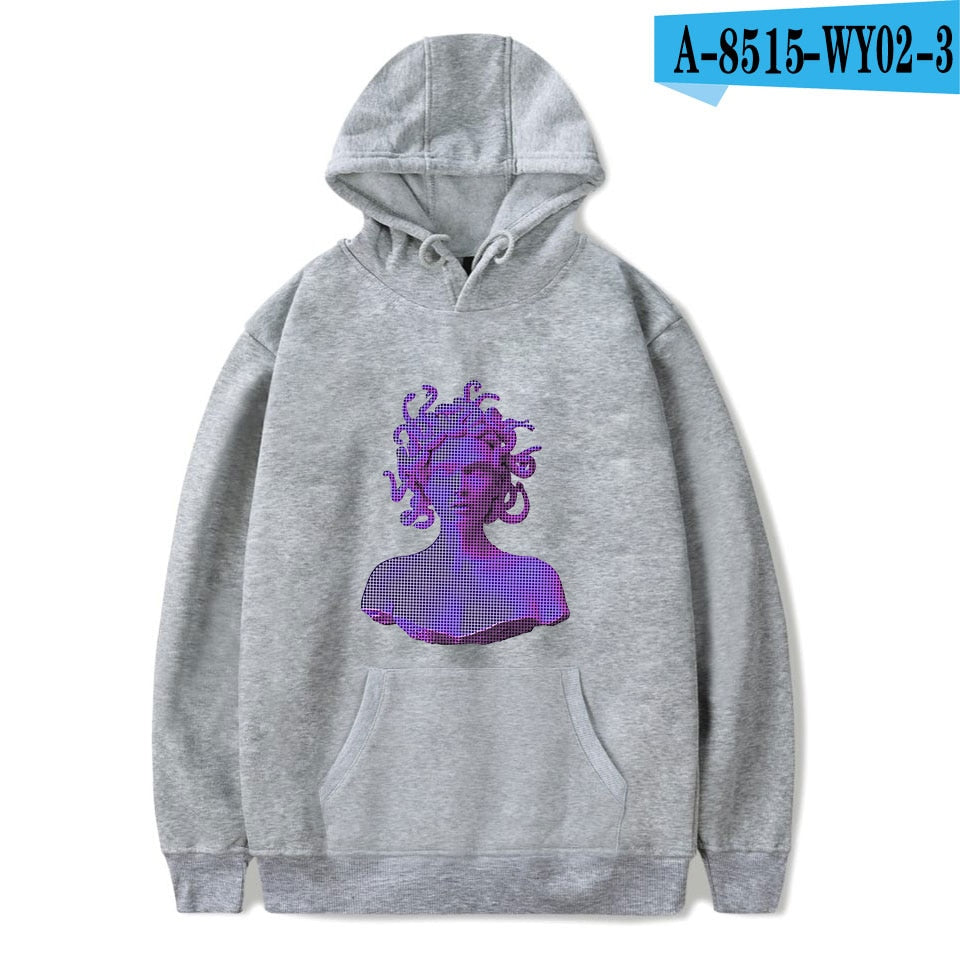 Men's Vaporwave Aesthetics Graphic Hoodie