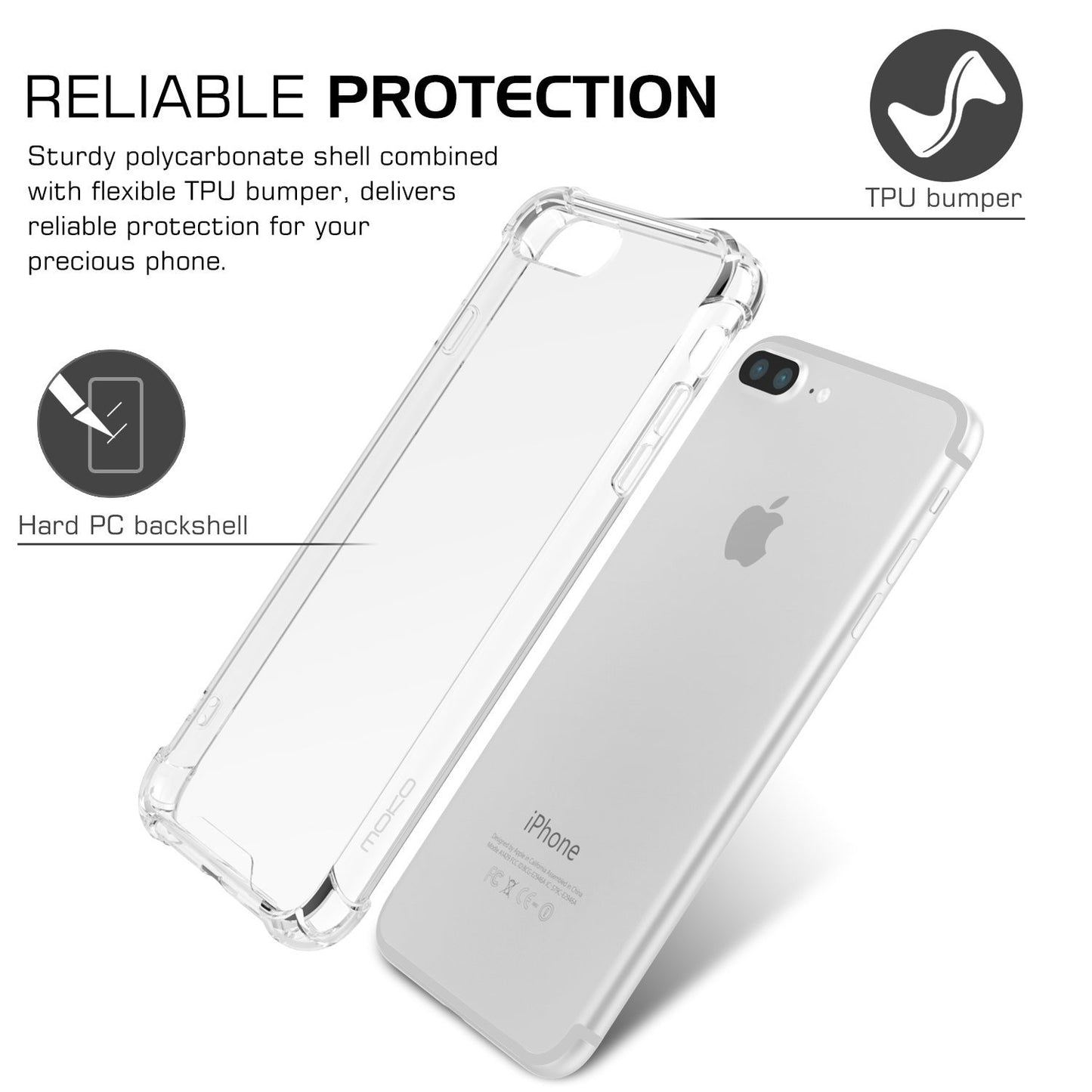 Shockproof Silicone Phone Case For iPhone