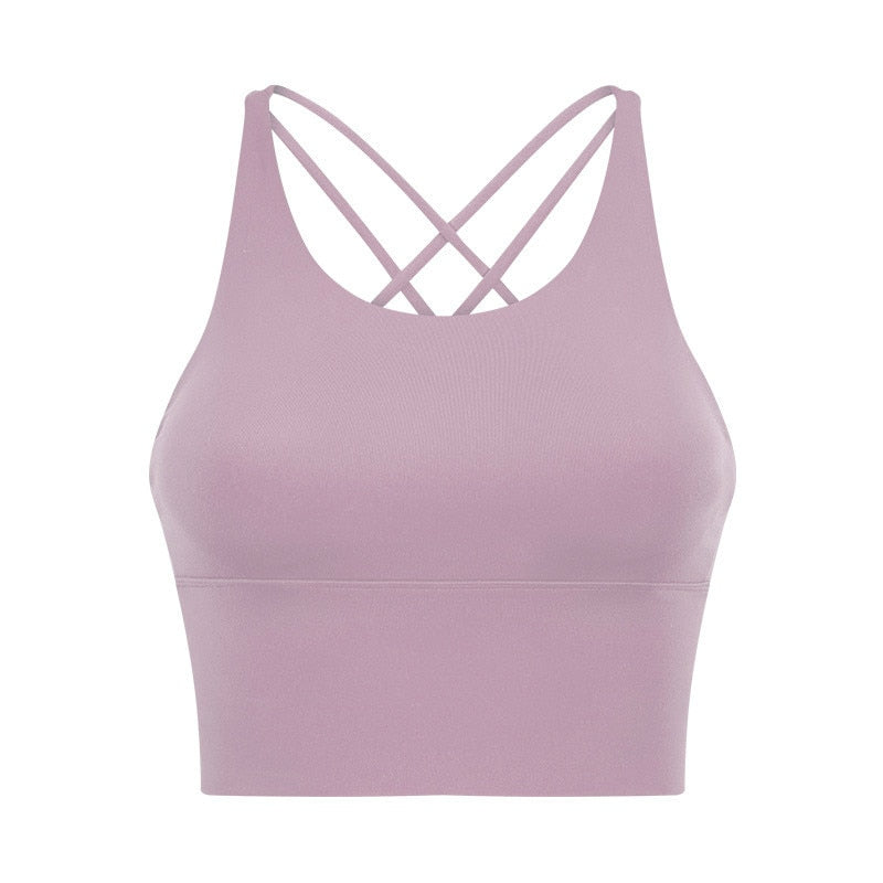 SHINBENE Gym Running Crop Tops Women