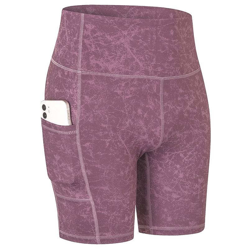 Women's Yoga Shorts with Pocket