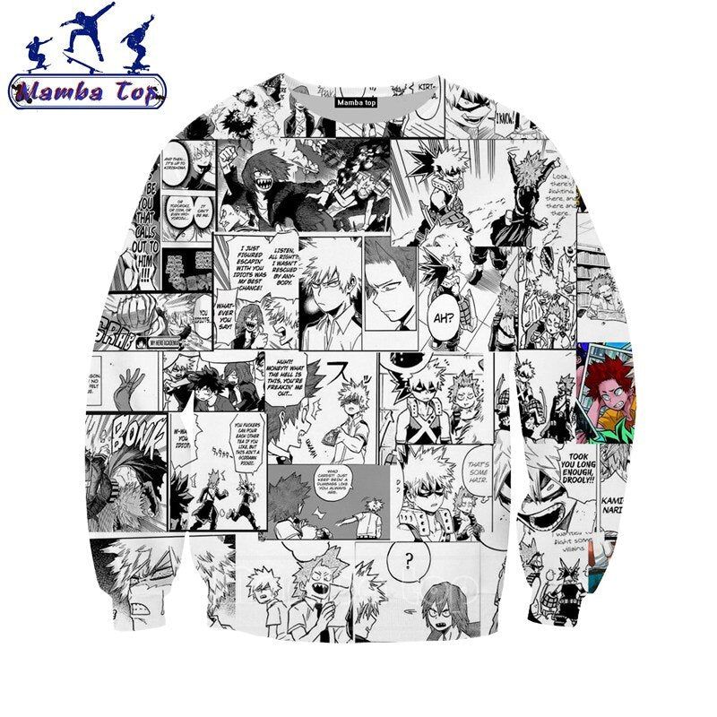 Men's Anime My Hero Academia Sweatshirt