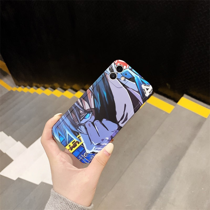 Anime Jujutsu Kaisen Yuji Itadori Fushiguro Megumi Phone Case For IPhone