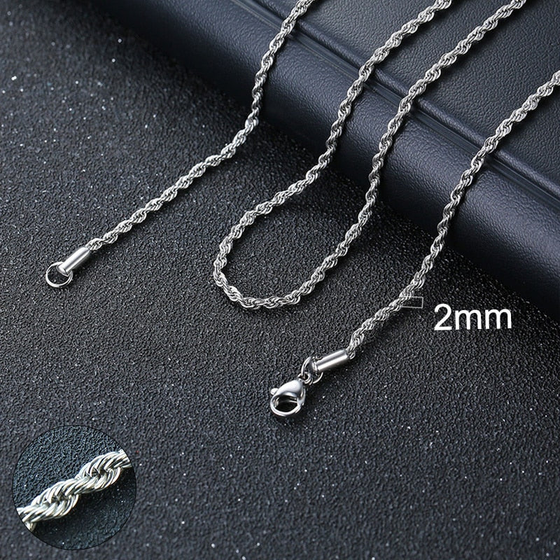 Vnox Cuban Chain Necklace for Men