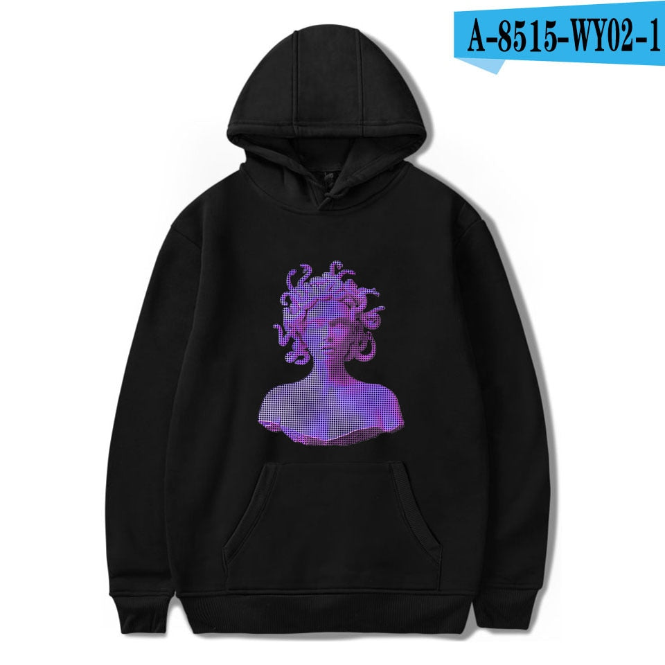 Men's Vaporwave Aesthetics Graphic Hoodie