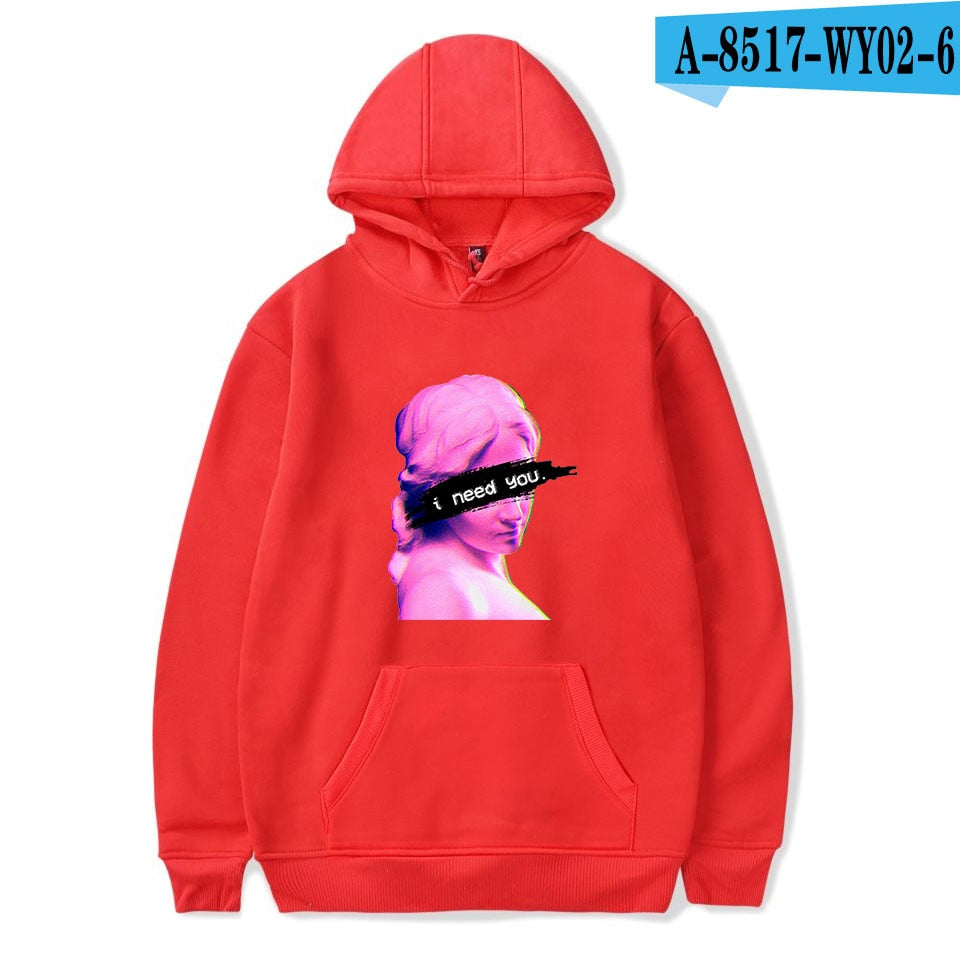 Men's Vaporwave Aesthetics Graphic Hoodie