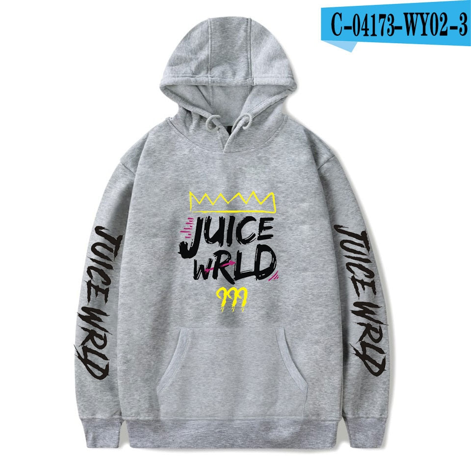 Unisex Juice WRLD Hooded Sweatshirts Hip Hop Fashion