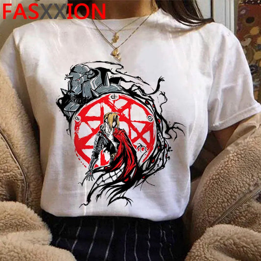 Womens Full metal Alchemist Graphic Tees