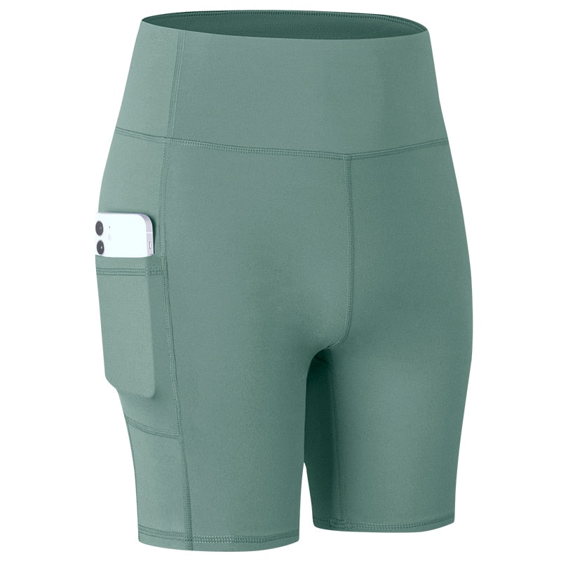 Women's Yoga Shorts with Pocket