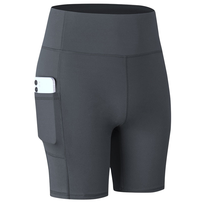 Women's Yoga Shorts with Pocket