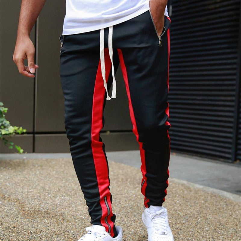 Men Casual Pants Sportswear Tracksuit Bottoms