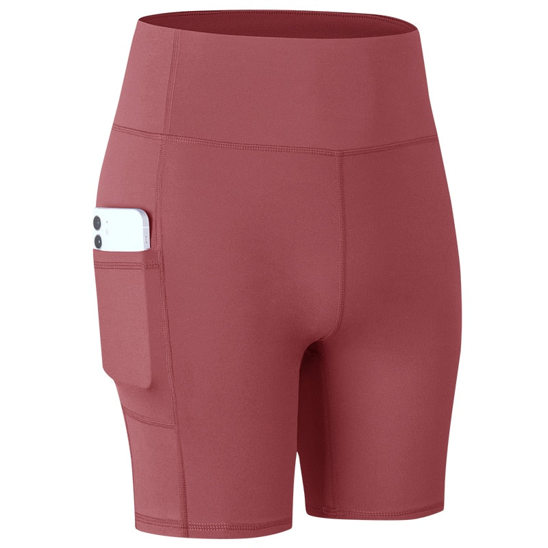 Women's Yoga Shorts with Pocket