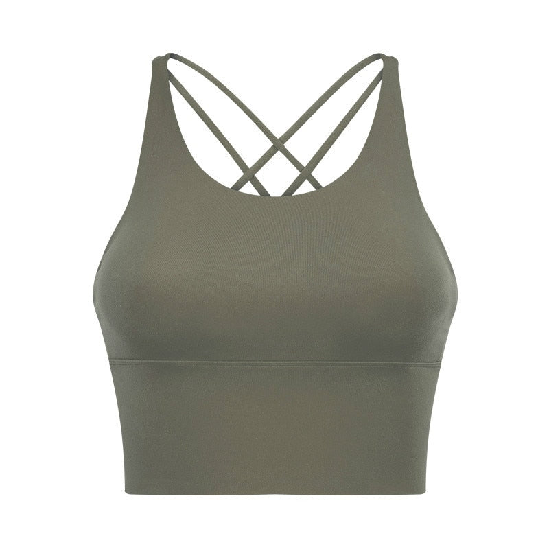 SHINBENE Gym Running Crop Tops Women